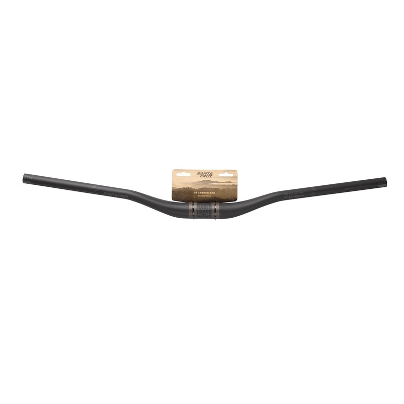 Santa Cruz Riser Carbon Bars Black 20mm Rise