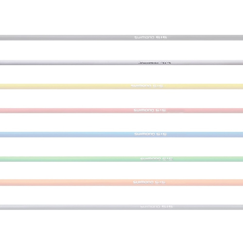 Shimano Dura-Ace RS900 Road gear cable set, Polymer coated inners, black Red