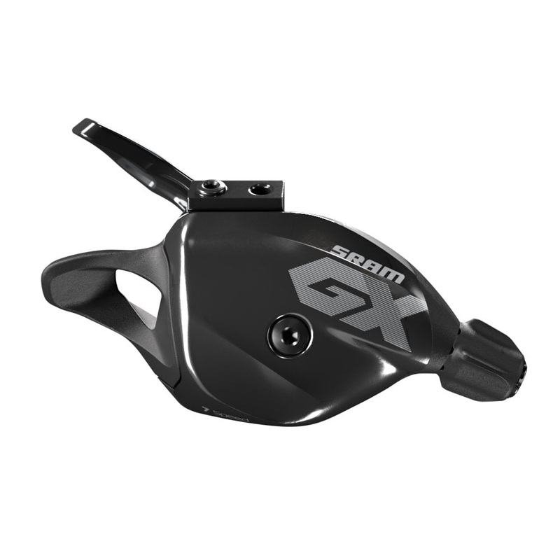 SRAM GXDH 7-Speed Rear Trigger Shifter with Discrete Clamp A2 Black 7 Speed