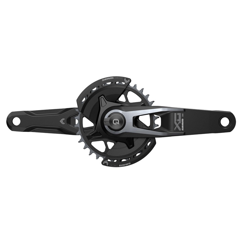 SRAM X0 Eagle Spindle Powermeter Crankset Black 175mm
