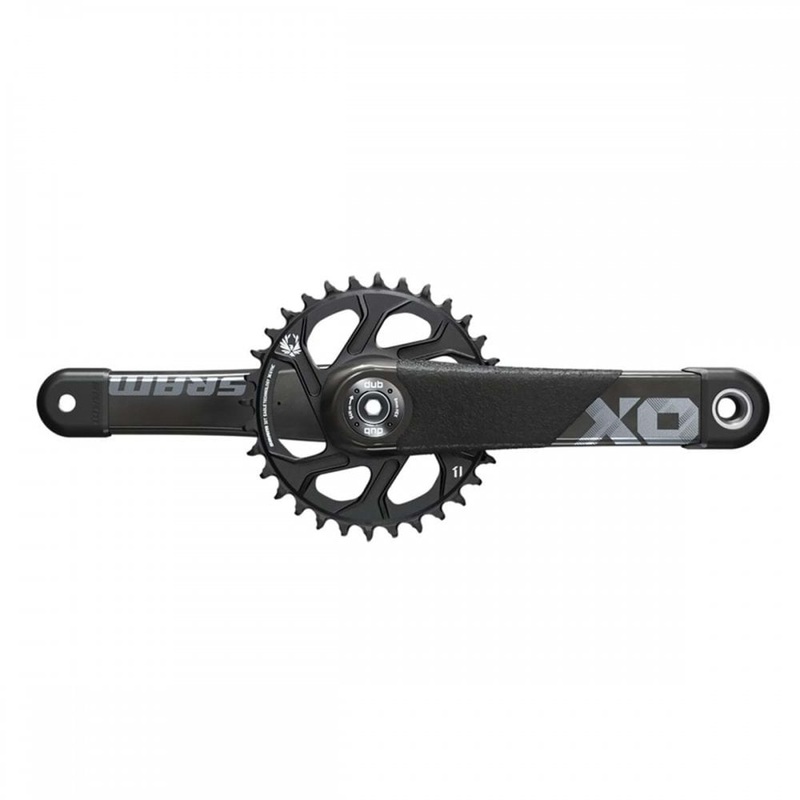 SRAM X01 All-Downhill Crankset B1 Black 165mm DUB 83mm