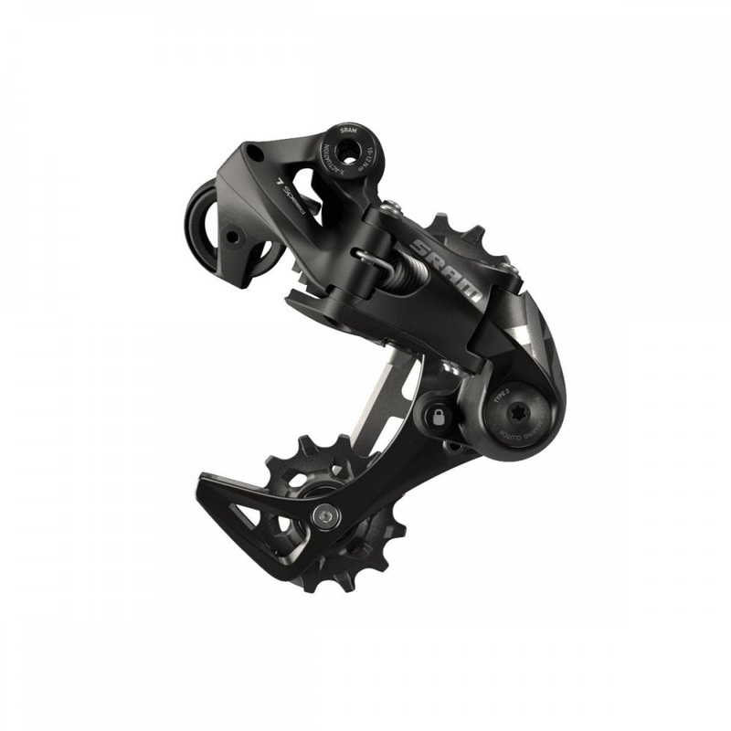 SRAM X01 DH 7-Speed Rear Derailleur Black Short Cage