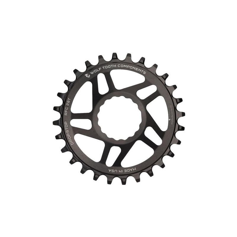 Wolf Tooth Direct Mount Chainrings for Race Face Cinch Shimano 12spd Hyperglide Chain Black 30t Boost Shimano 12 spd