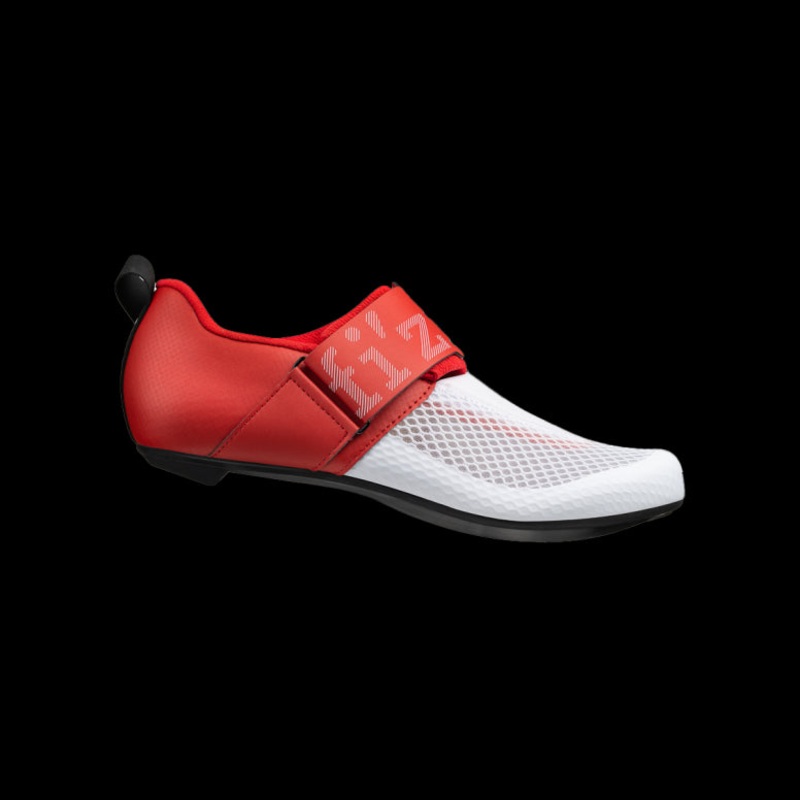 Fizik Transiro Hydra Tri Shoes White/Red 48