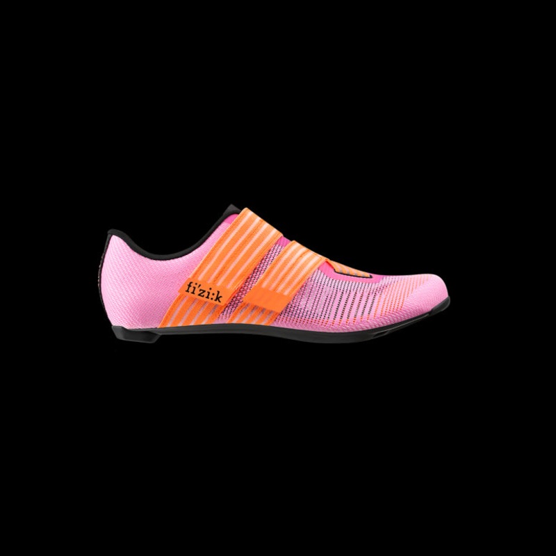 Fizik Vento Powerstrap Aeroweave Road Shoes Coral/Black 48