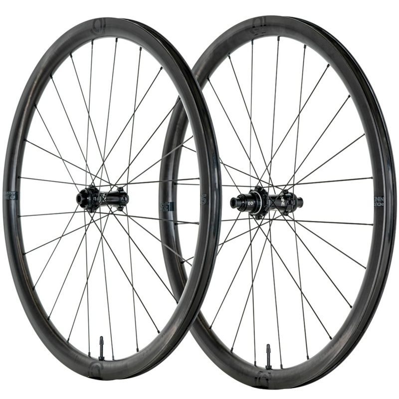 Industry Nine SOLiX SL 35 Carbon Wheelset BLACK 12X100 12X142 - 24H - Shimano HG