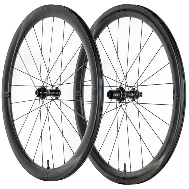 Industry Nine SOLiX SL 45 Carbon Wheelset BLACK 12X100 12X142 - 24H - Shimano HG