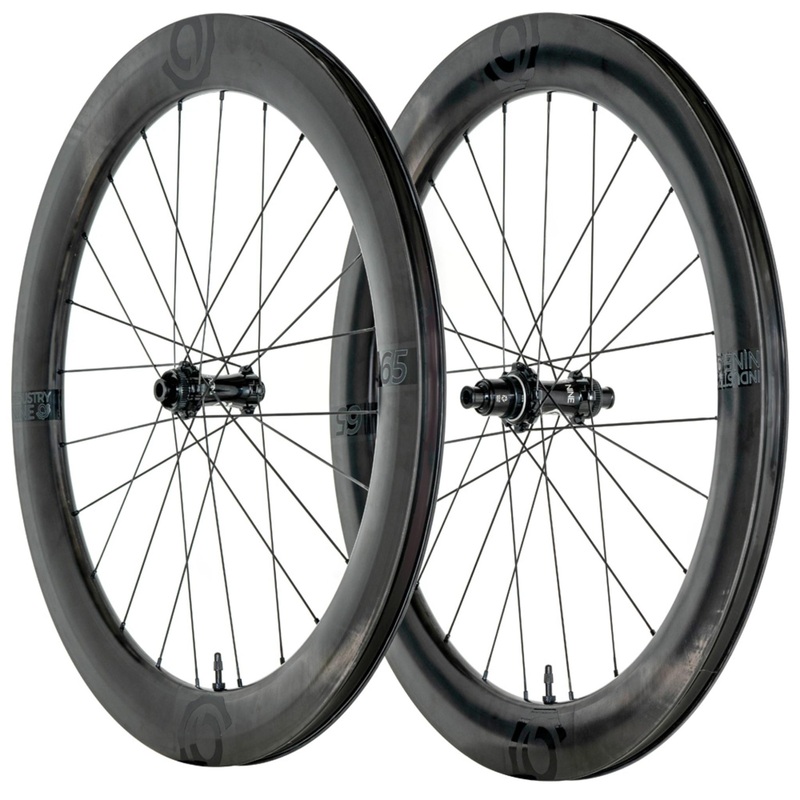 Industry Nine SOLiX SL 65 Carbon Wheelset BLACK 12X100 12X142 - 24H - Shimano HG