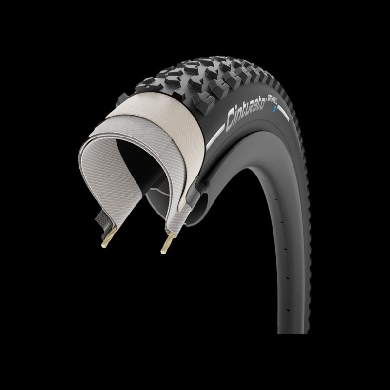 Pirelli Cinturato Gravel S Tyre Black 700x45c