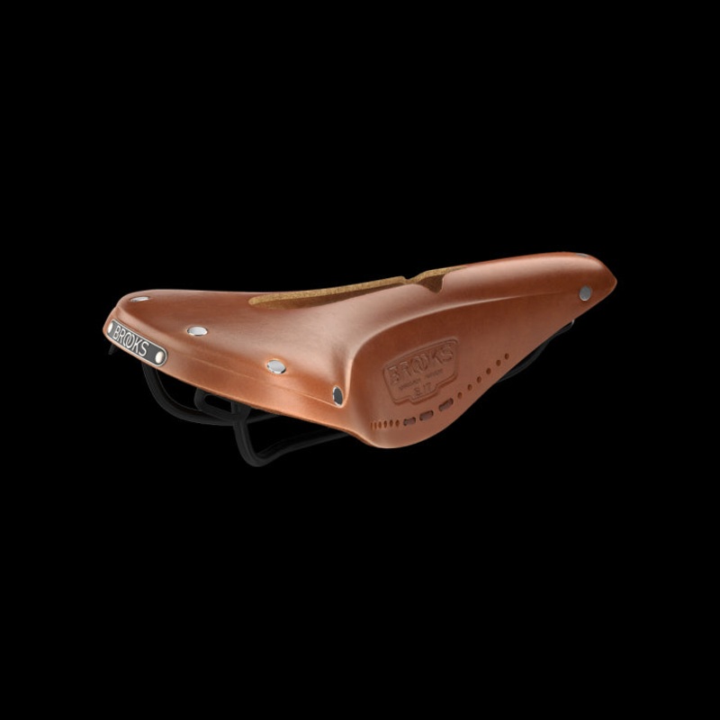 Brooks B17 Narrow Carved Saddle Honey 155mm