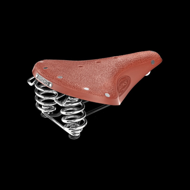 Brooks B67 Short Ladies Saddle Honey 205mm