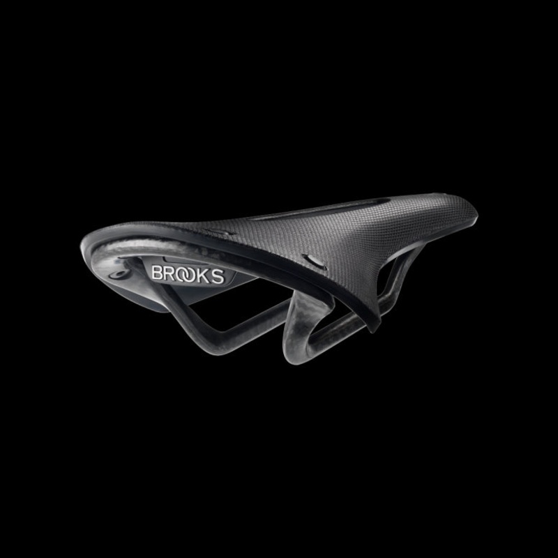 Brooks C13 Cambium Carved All-Weather Saddle Black 158mm