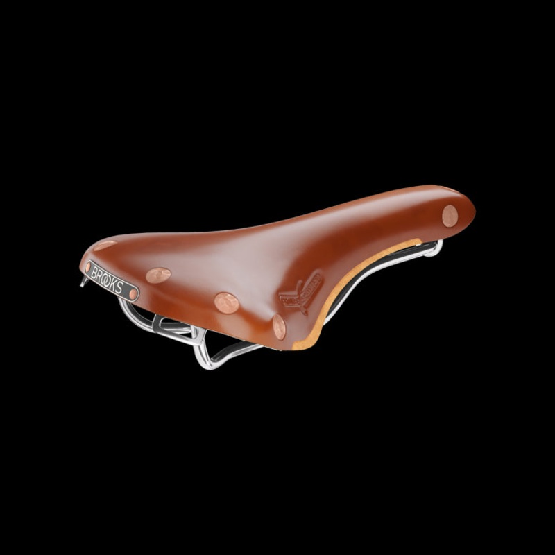 Brooks Swift Chrome Saddle Honey 150mm