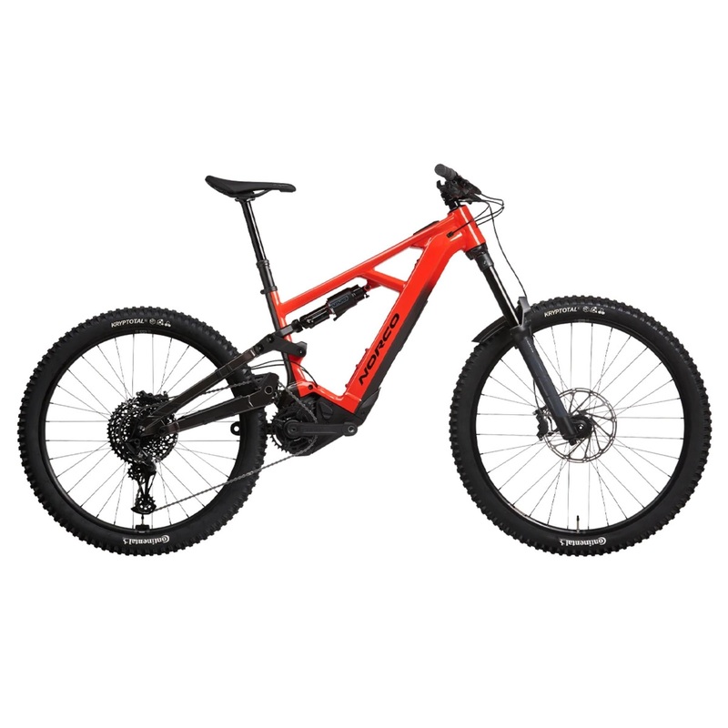 Norco Range VLT A1 Electric Bike 2024 Red Size 1