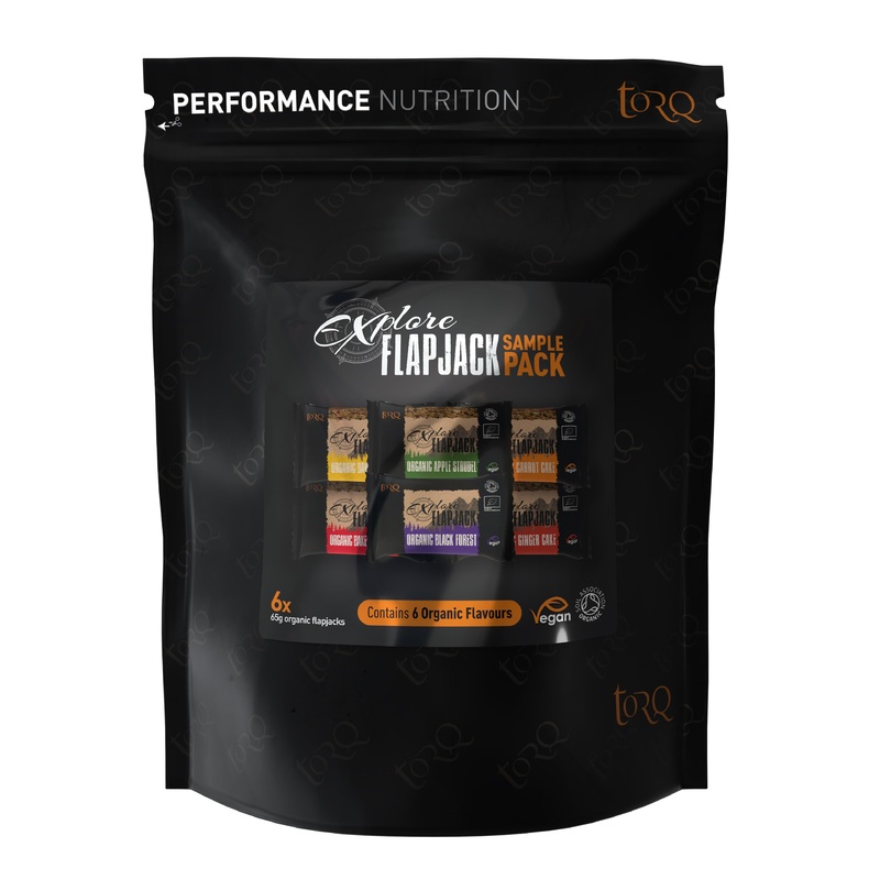 TORQ Explore Flapjack Sampler Pack Pack of 6