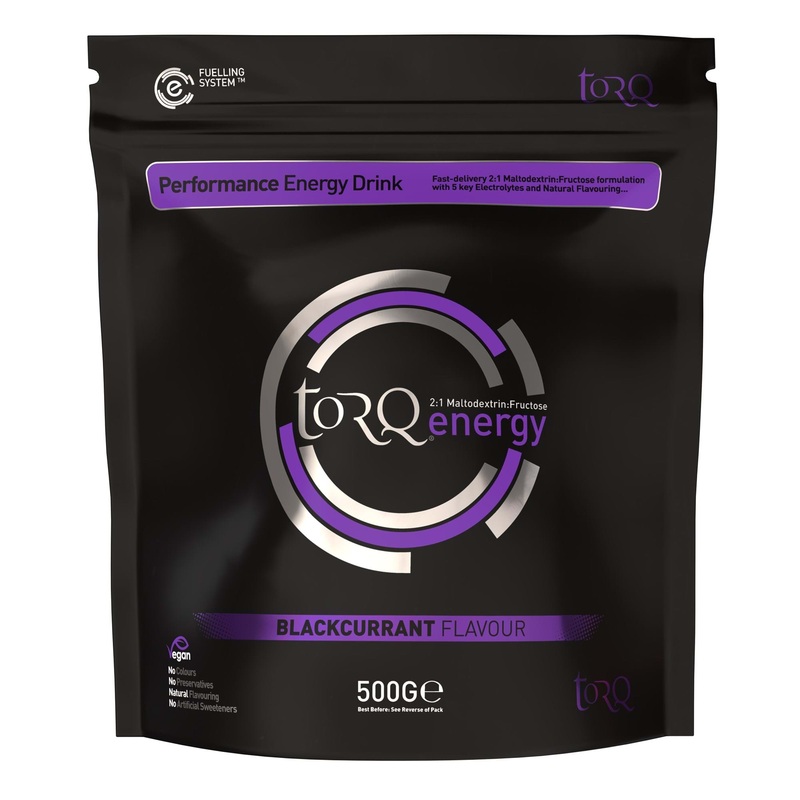 TORQ Natural Energy Drink Blackcurrant 500g