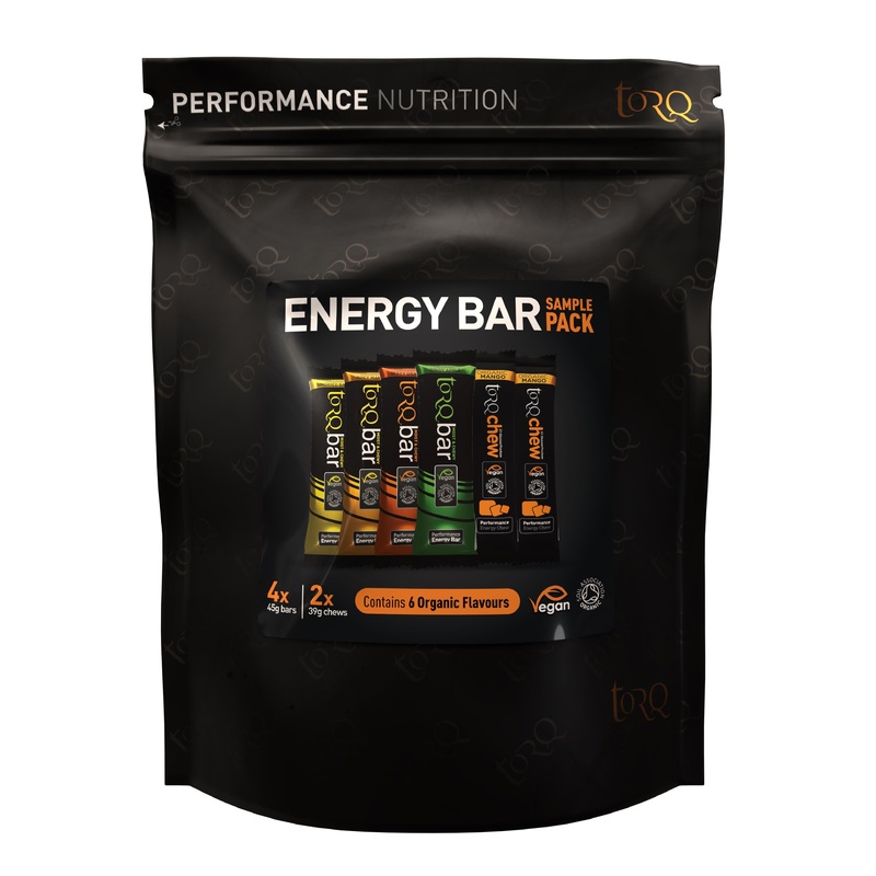 TORQ Organic Bar Sampler Pack Pack of 6