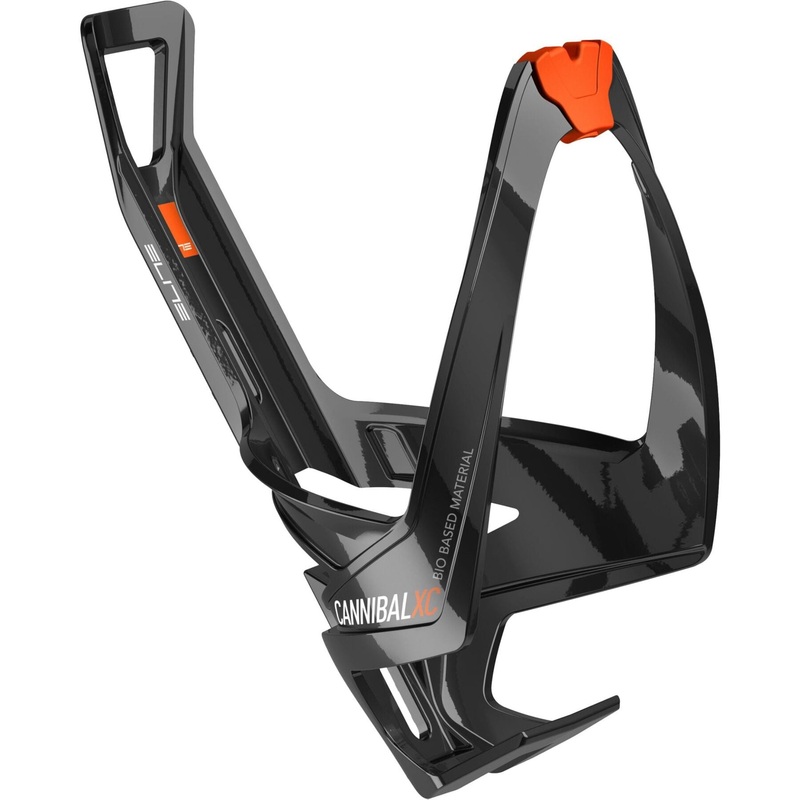 Elite Cannibal XC Bio Bottle Cage Black / Orange One size