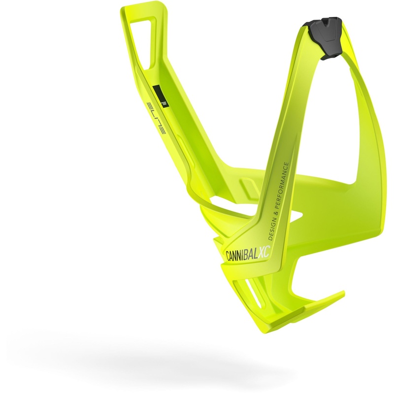 Elite Cannibal XC Bottle Cage Fluoro Yellow One size