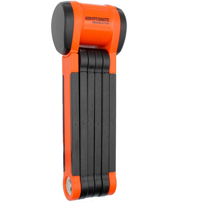 Kryptonite Evolution 790 Folding Lock 90cm Sold Secure Gold Orange / Black 90cm