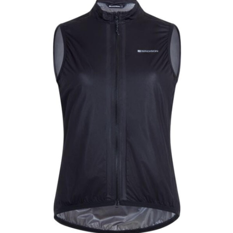 Madison Flux Women's Ultra Packable Waterproof Gilet Yellow Size 8