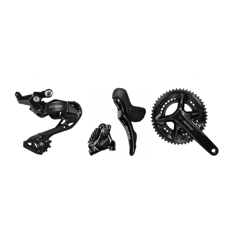Shimano 105 12-Speed Disc Brake Groupset 170mm 50/34T 11-36T