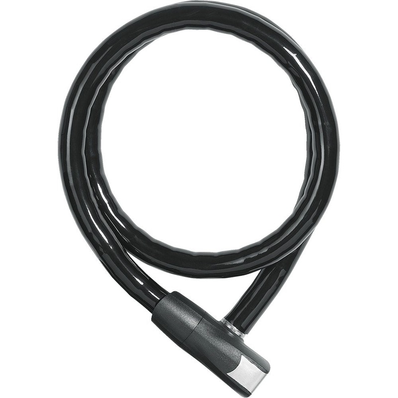 ABUS 860 Centuro Steel-O-Flex Cable Key Lock Black 110cm
