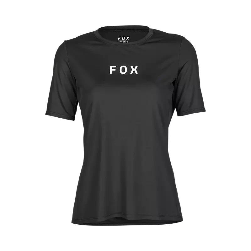 Fox Womens Ranger Wordmark Jersey Black XS