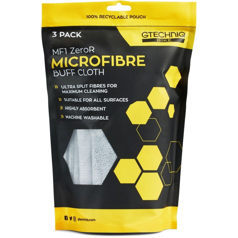 Gtechniq Bike Premium Microfibre Triple Pack One size