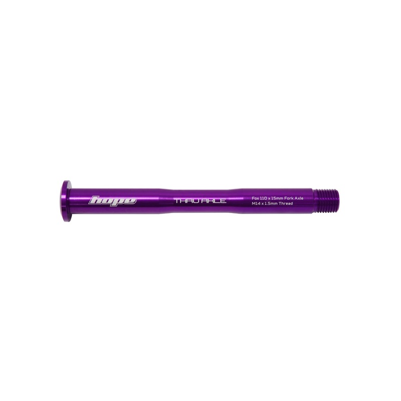 Hope Fox Fork Thru Axle Blue 110mm