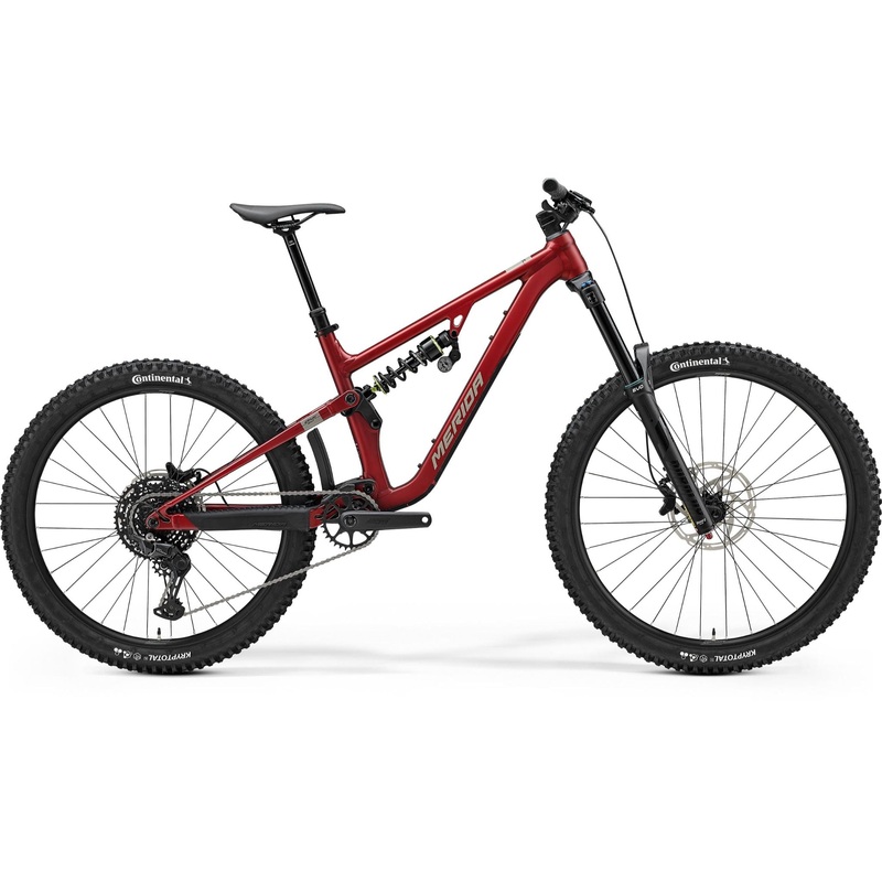 Merida One-Sixty FR 400 2025 Dark Red/Grey XShort