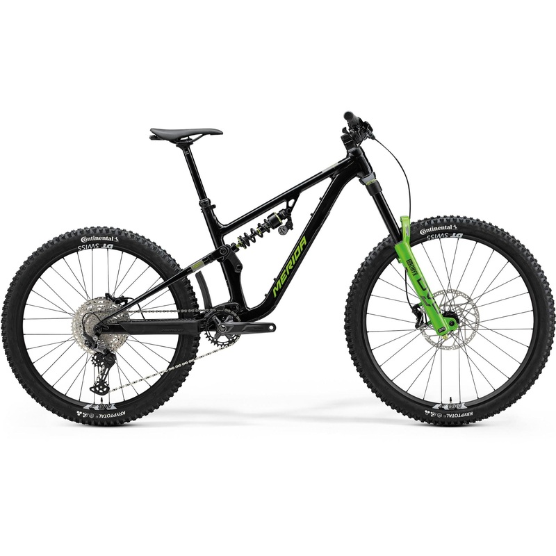 Merida One-Sixty FR 800 2025 Black/Grey/Green XShort
