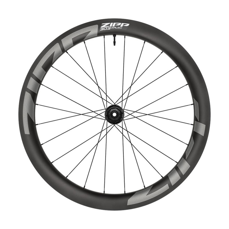Zipp 303 XPLR S Carbon Gravel Wheels Black Front 12 x 100mm