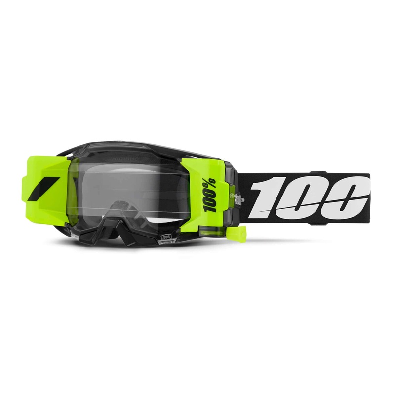 100% ARmatic Forecast Goggles Black Clear Lens