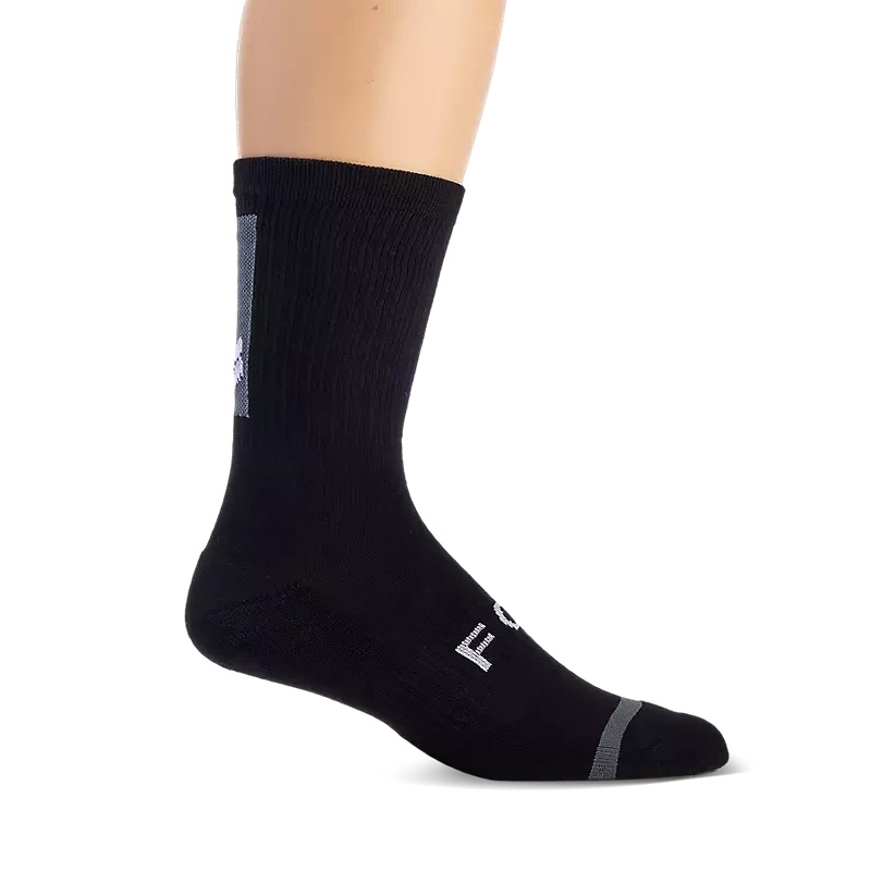 Fox 8" Defend Socks Black XS/S