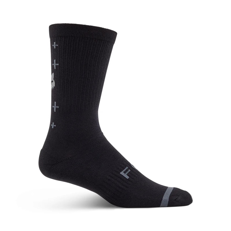 Fox Defend Lunar 8" Socks Black XS/S