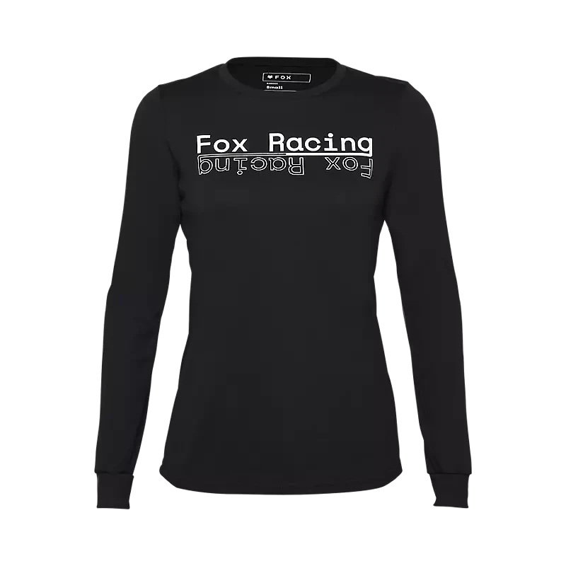 Fox Womens Ranger Drirelease 3/4 Sleeve Jersey Black S