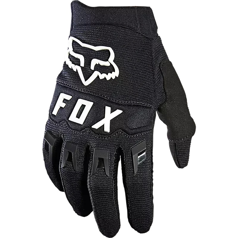 Fox Youth Dirtpaw Gloves Black/White YXS