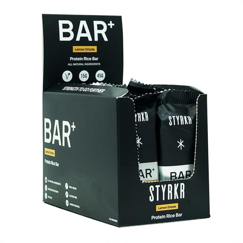 STYRKR BAR+ Recovery Bars Salted caramel 12 x Bars