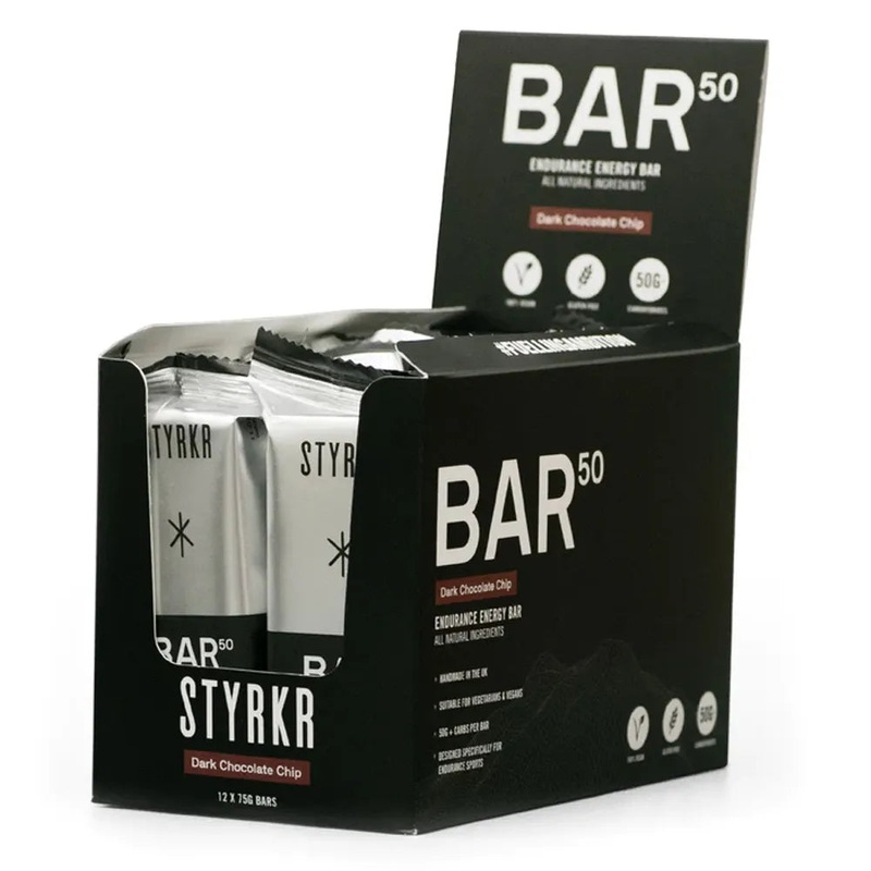 STYRKR BAR50 Energy Bars Apple, Cinnamon & Caramel 12 x Bars