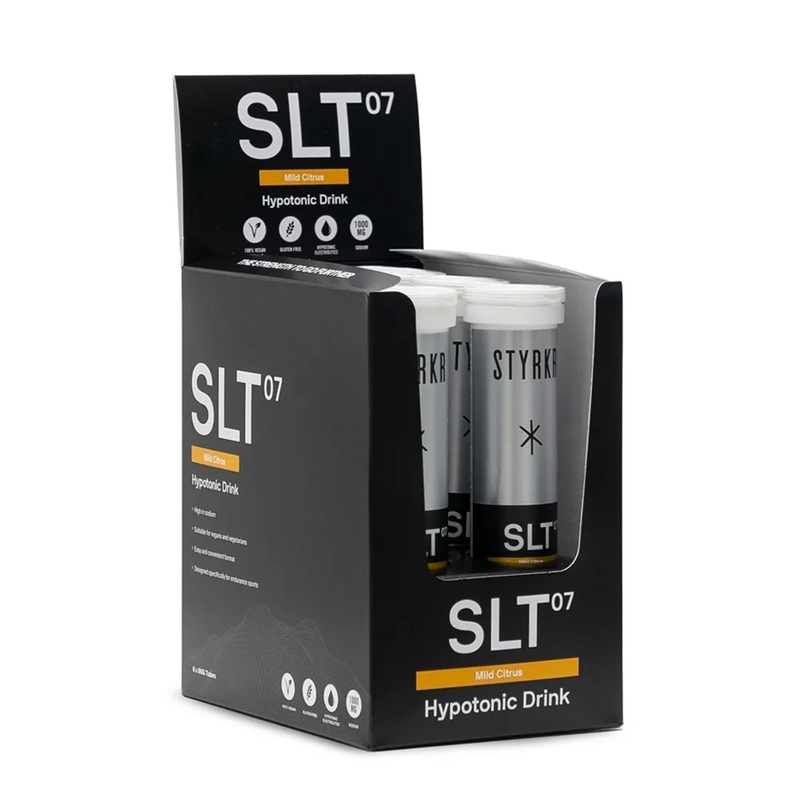 STYRKR - SLT07 1000mg Sodium Hydration Tablets Citrus 6 x Tubes of 12 Tablets