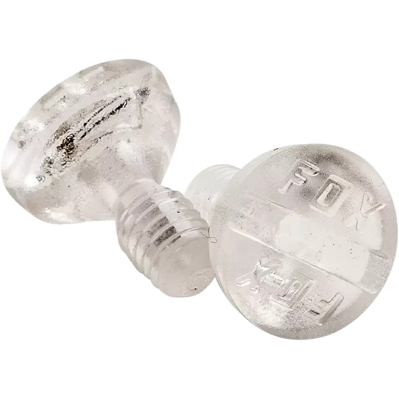 Fox 2020 V3 RS / RPC Visor Screws - 2Pk Clear OS