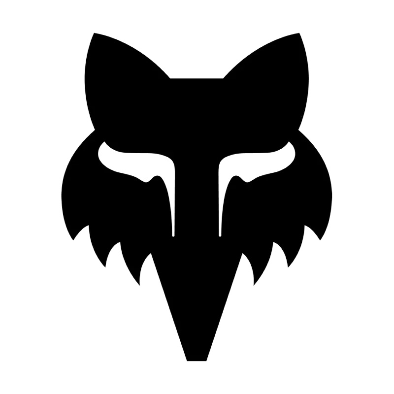 Fox Head 7" - Die Cut Vinyl Black OS
