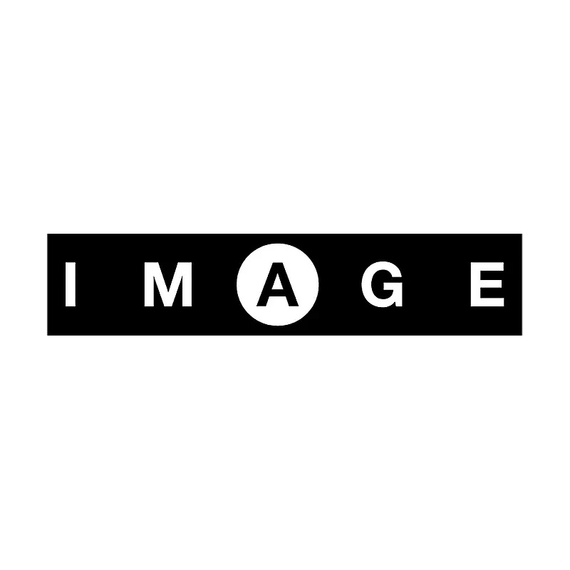 Fox Image Sticker 7" Black OS