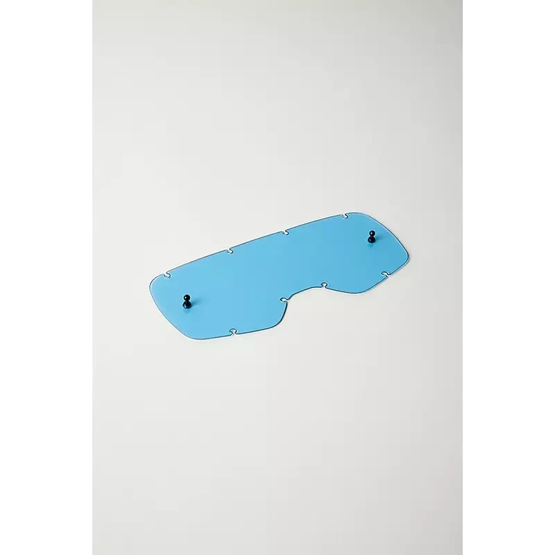 Fox MX20 Youth Airspace/Main Lexan Lens - Non Mirror Blue OS