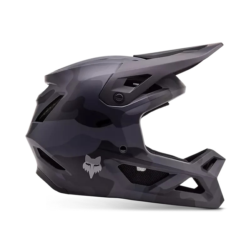 Fox Rampage Camo Helmet Black Camo XS