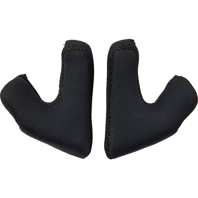 Fox Youth Rampage Standard Cheek Pads Black YS
