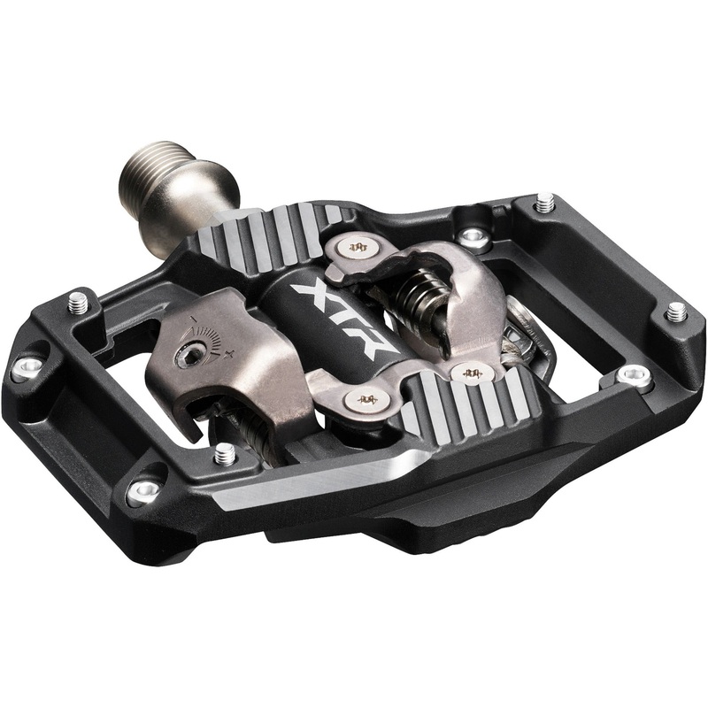 Shimano XTR PD-M9220 Trail Wide SPD Pedals Black