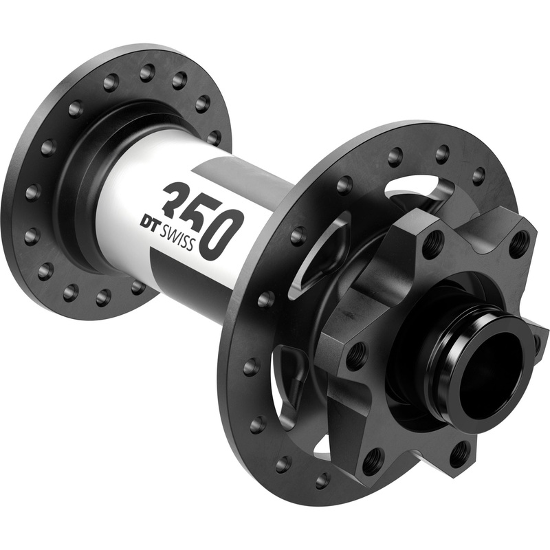 DT Swiss 350 Classic Front Disc Hub 6-Bolt Black 110 x 15mm Boost 28H