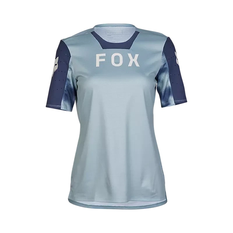 Fox Womens Defend Taunt Jersey Gunmetal S
